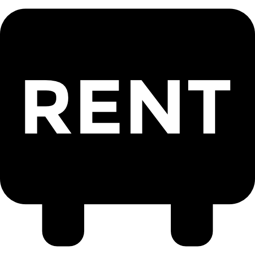 Rent sign